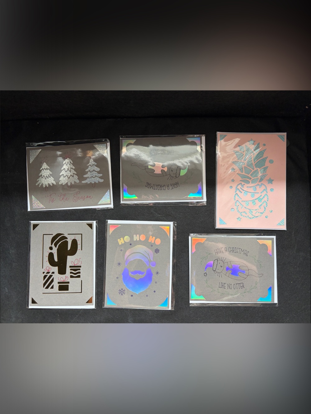 Homemade Holiday Cards - Blank inside